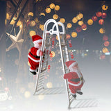 Electric Climbing Ladder Christmas gifts for children climbing Santa Claus
