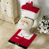 Christmas Toilet Seat & Cover Santa Claus Bathroom Mat 2020