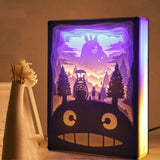 3D Paper Carving Art Decoration Lamp USB Power  for Living Room Bedroom
