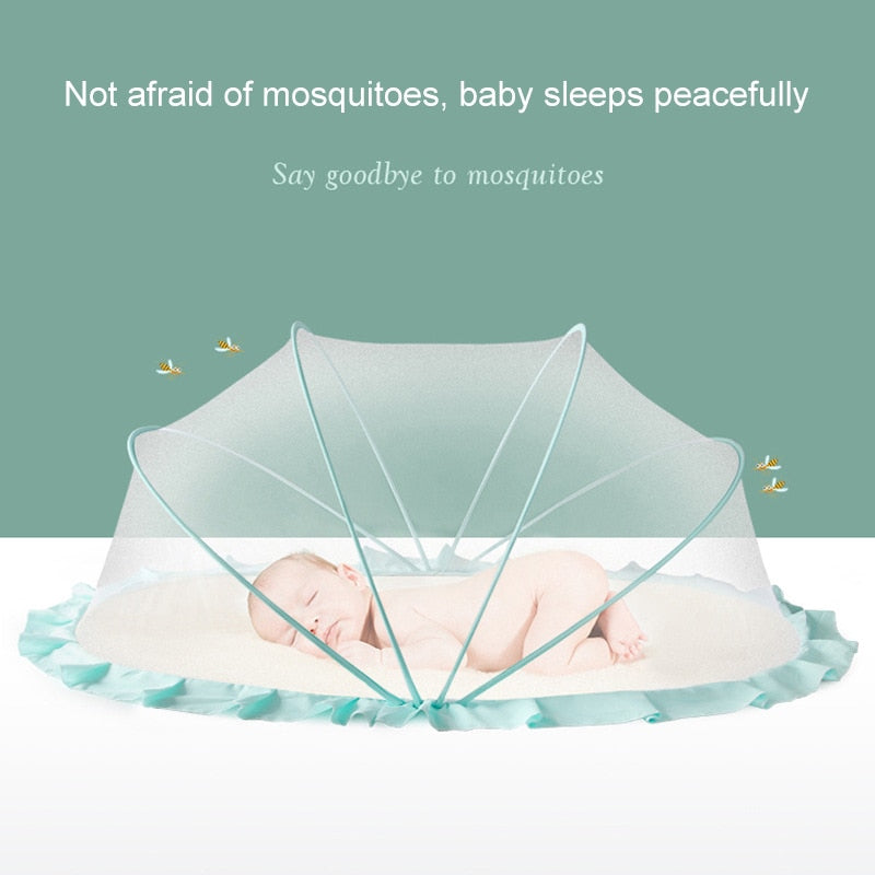 Foldable Mosquito Net For Baby Crib Newborn Kid Mosquito Net