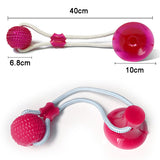 Dog Interactive Suction Cup Push TPR Ball Toys