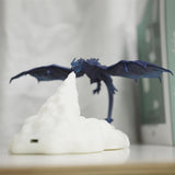 3D Printed Fire Dragon Lamps Night Light