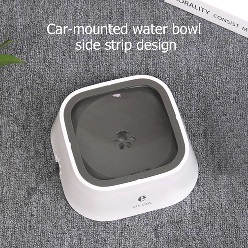 Non-Wetting Mouth Bowl Dog Drinking Water Bowl 1.5L