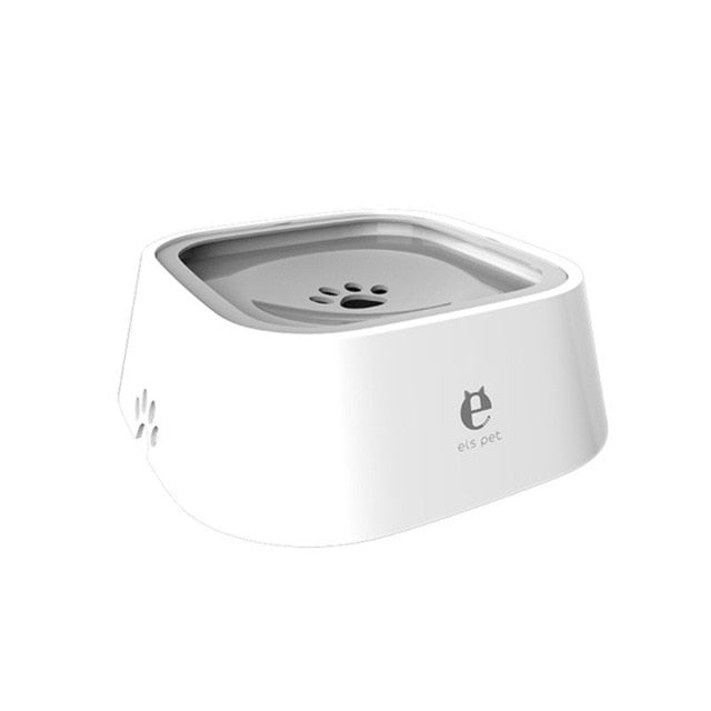 Non-Wetting Mouth Bowl Dog Drinking Water Bowl 1.5L