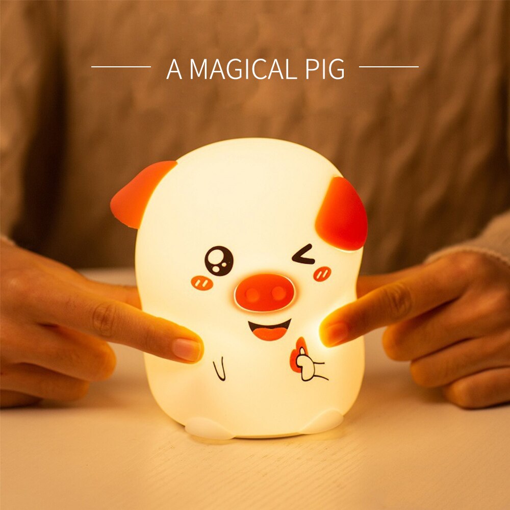 Creative Little Pig Night Light