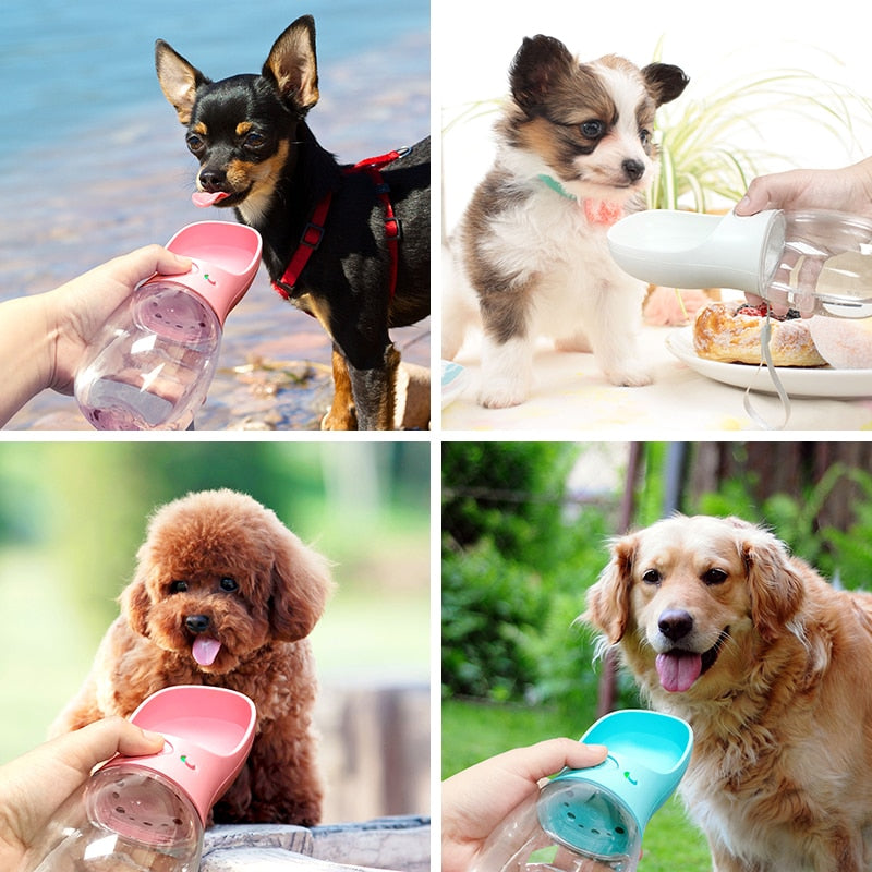 Portable Water Bottle Drinking Bowl For Dogs